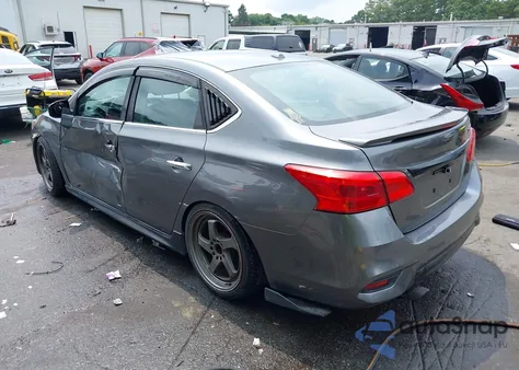 2017 Nissan Sentra Sr Turbo from USA, damaged, VIN 3N1CB7AP7HY223331